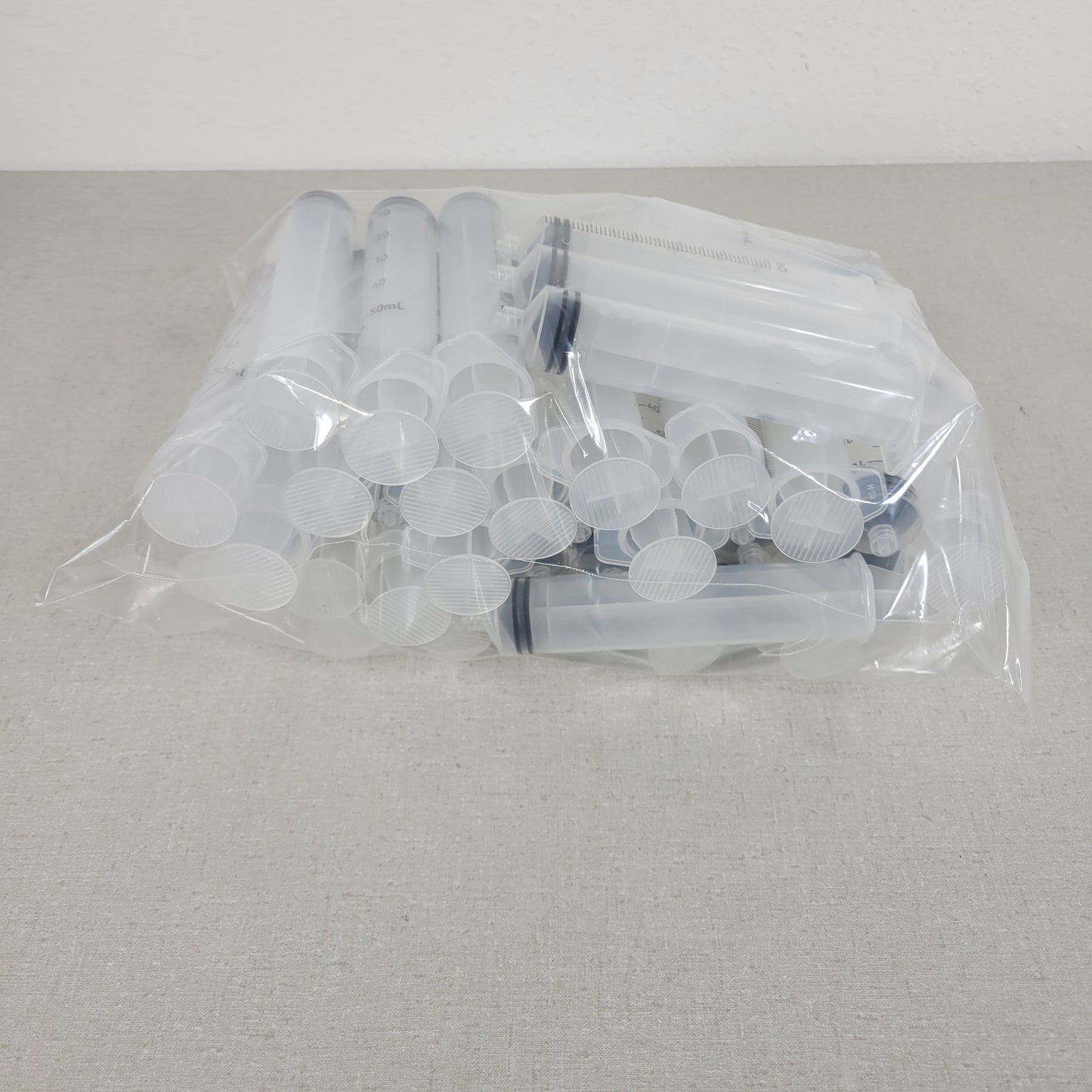 Becton-Dickinson BD EA301035 Luer-Lok Single Use Syringe 50mL, Pack of 40