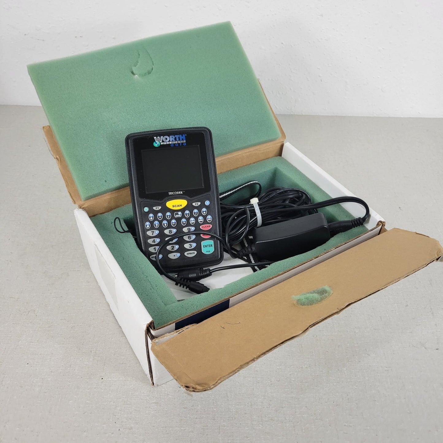 Worth LT5001 TriCoder Portable Data Collection Barcode Scanner Reader Inventory