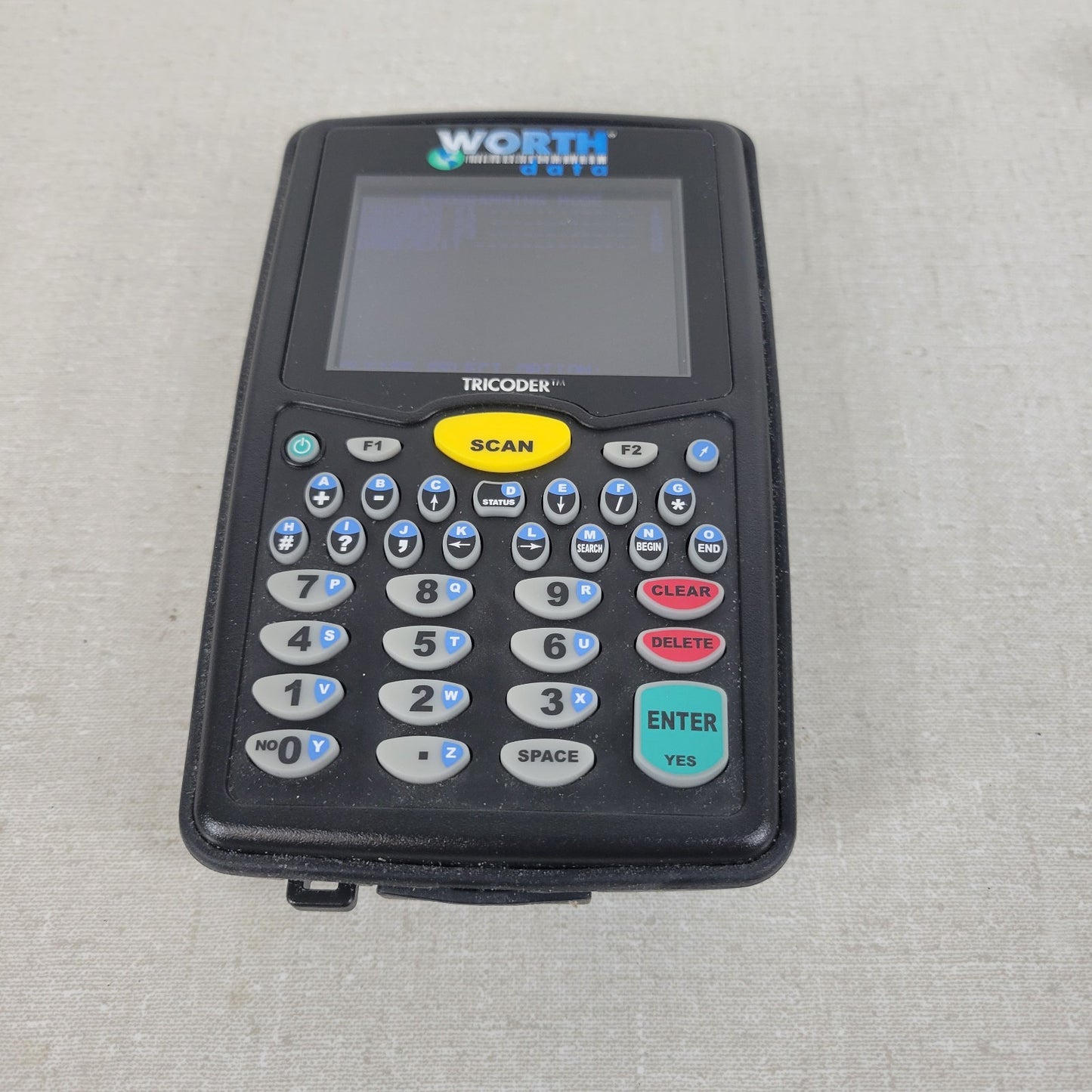 Worth LT5001 TriCoder Portable Data Collection Barcode Scanner Reader Inventory