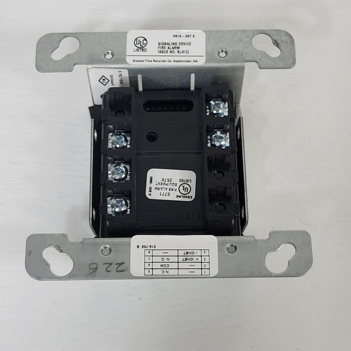Simplex 4090-9002 Individual Addressable Relay Module BJ-8122