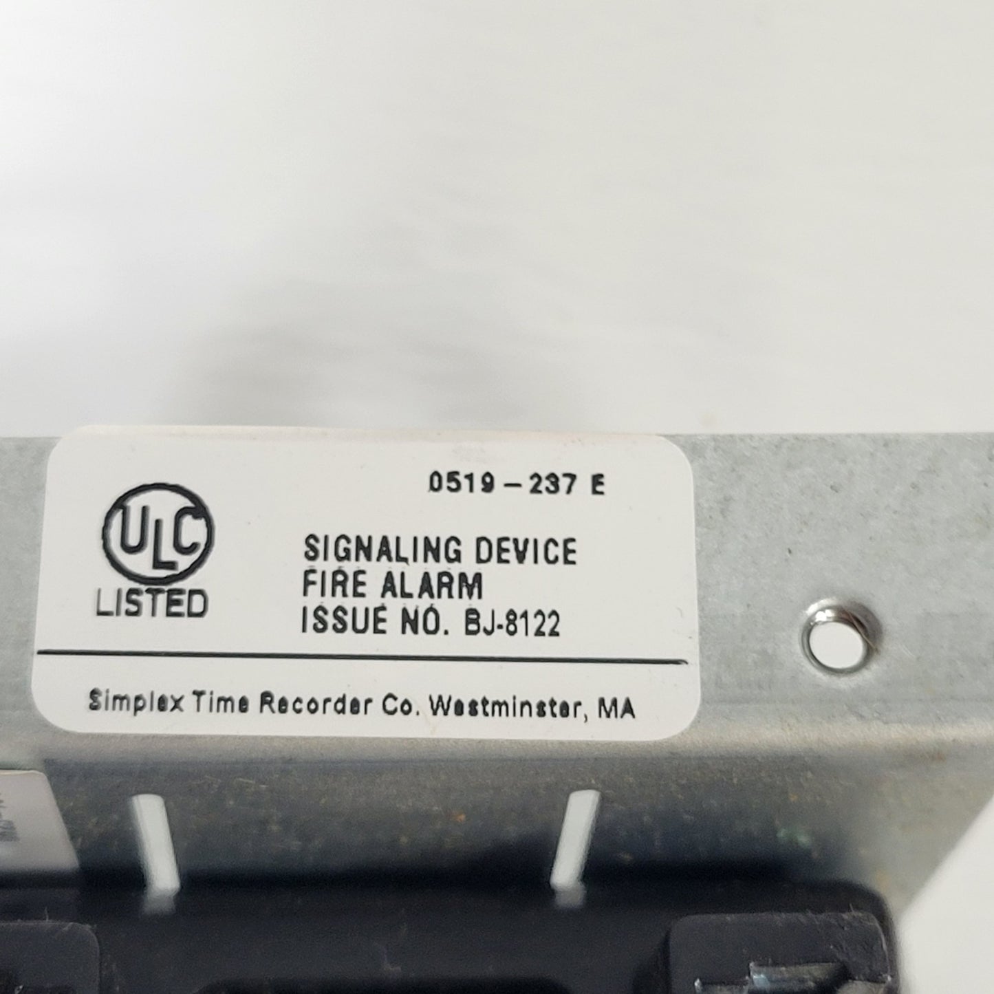 Simplex 4090-9002 Individual Addressable Relay Module BJ-8122