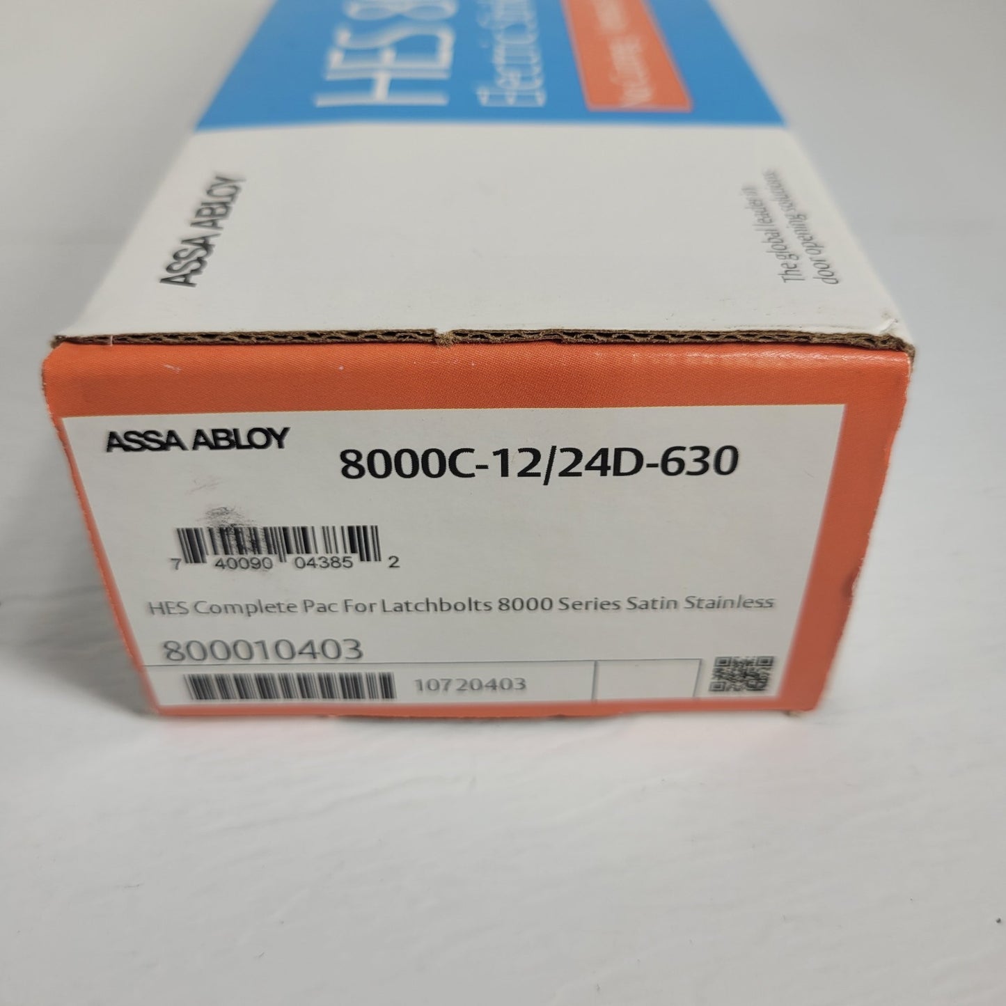 ASSA ABLOY HES 8000C-12/24D-630 Electric Strike Complete Pac Stainless Steel
