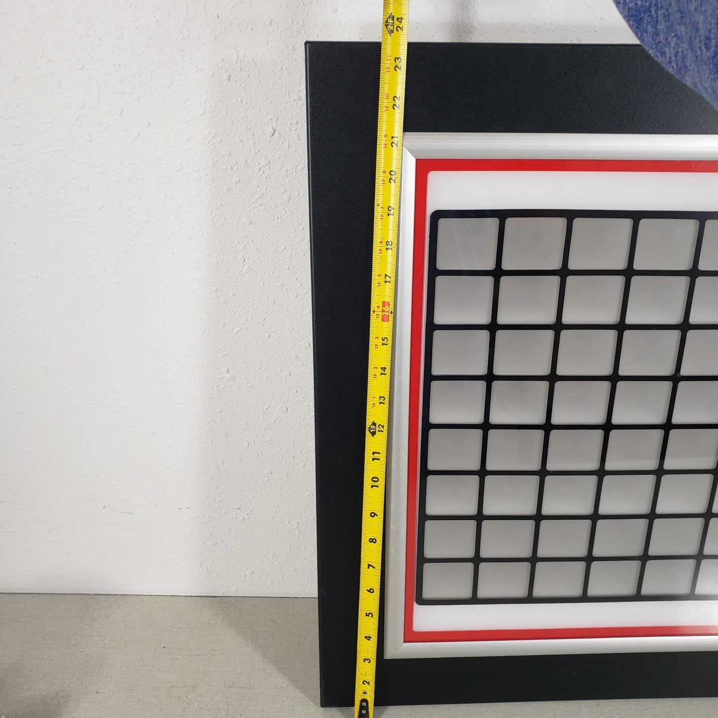 FCI ANN-BL-00 A-64 Backlit Tabular Annunciator 8x8 Grid RZA-A64 FACP Space Age