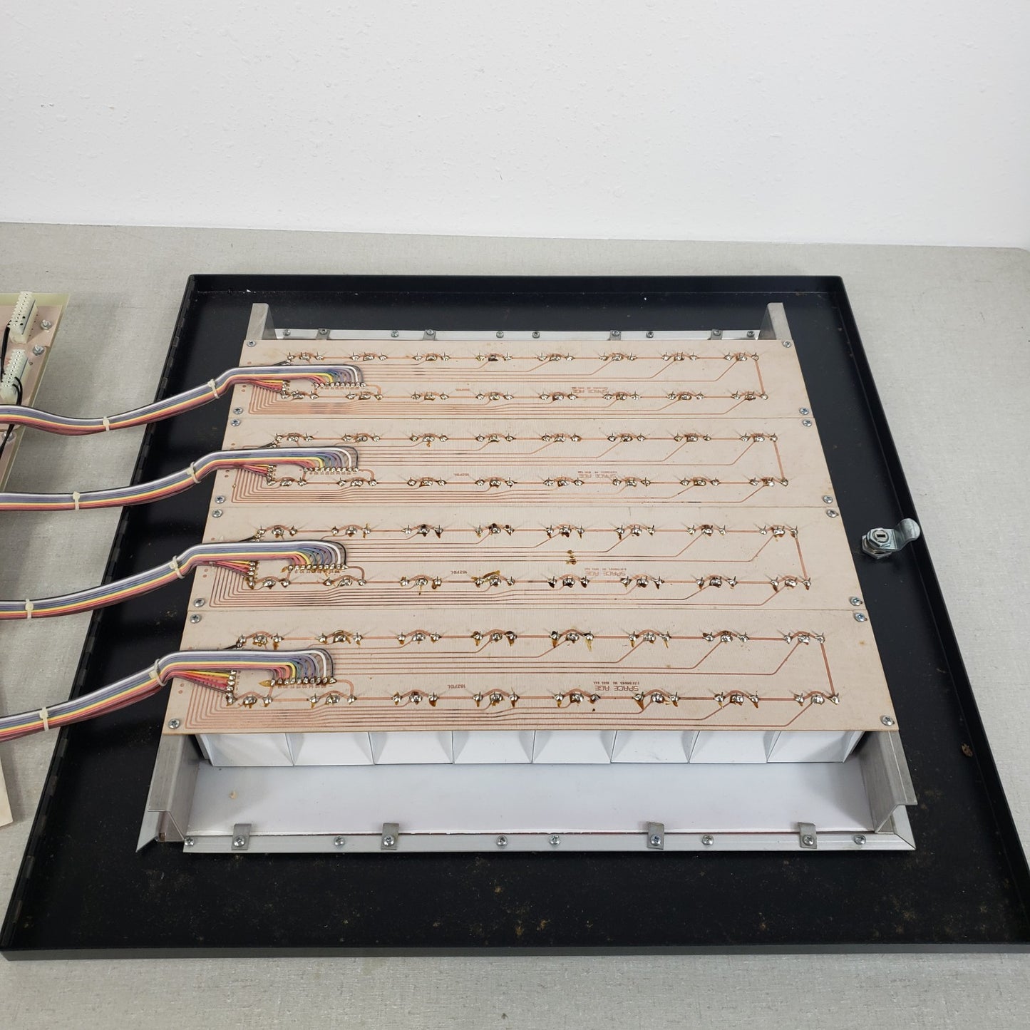 FCI ANN-BL-00 A-64 Backlit Tabular Annunciator 8x8 Grid RZA-A64 FACP Space Age