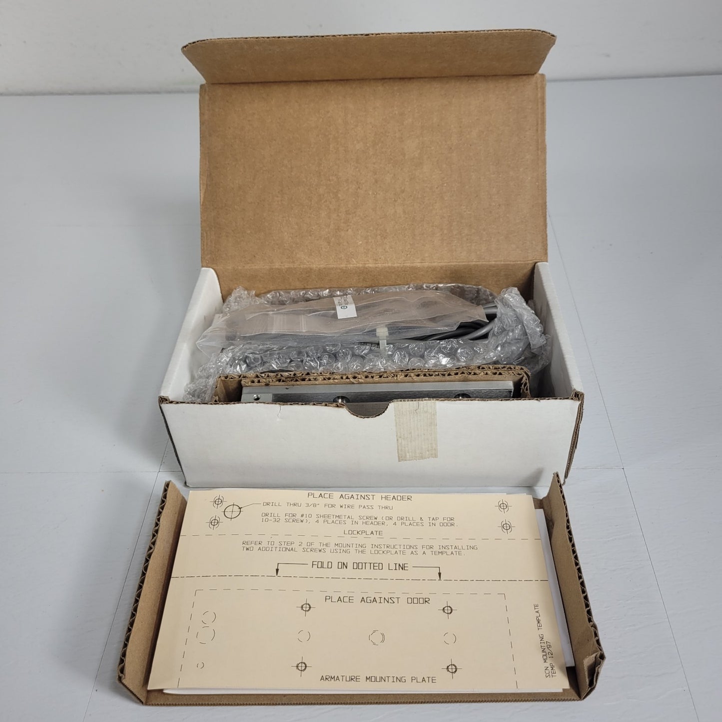 Secure Care A41012900 Dortronics 301 Electro-Magnetic Lock 650 lbs Holding Force