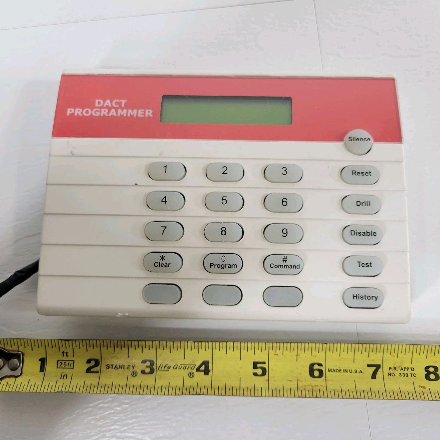 Bosch Security FMR-DACT-KEYPAD 409795 LCD Programmer History Function 4 Wire 12V