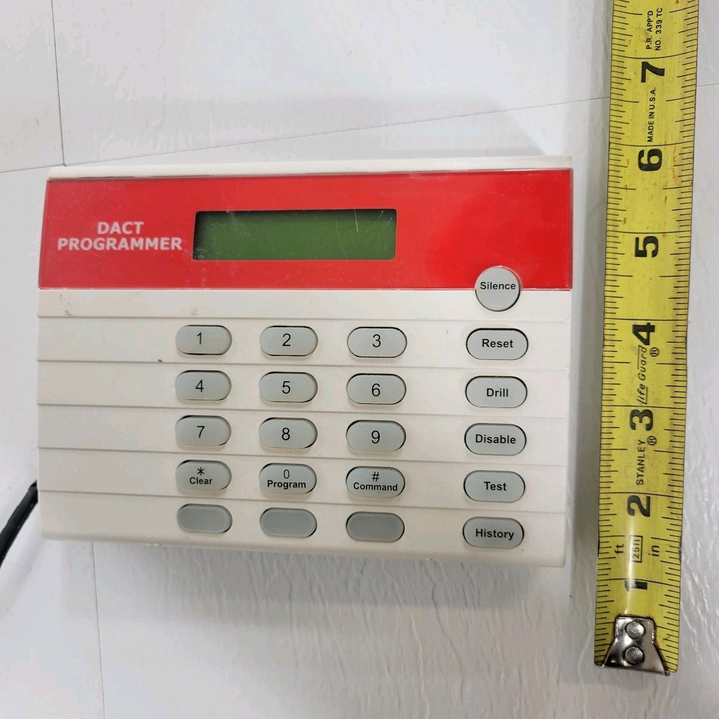 Bosch Security FMR-DACT-KEYPAD 409795 LCD Programmer History Function 4 Wire 12V