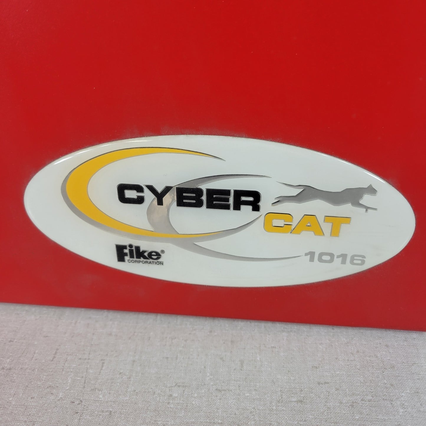 Fike Protection Cyber Cat 1016 10-064 EMPTY Fire Alarm Cabinet 250VA 60Hz No Key