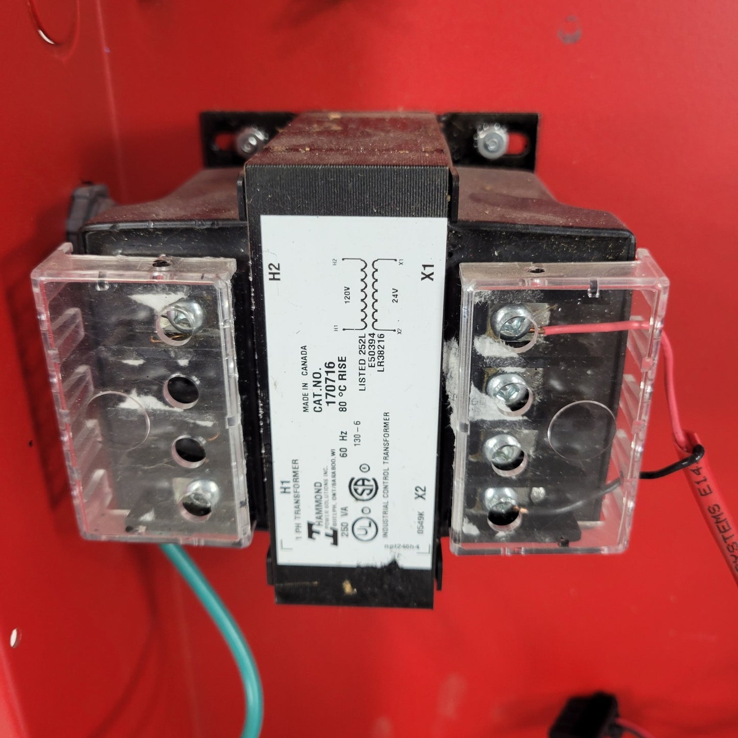 Fike Protection Cyber Cat 1016 10-064 EMPTY Fire Alarm Cabinet 250VA 60Hz No Key