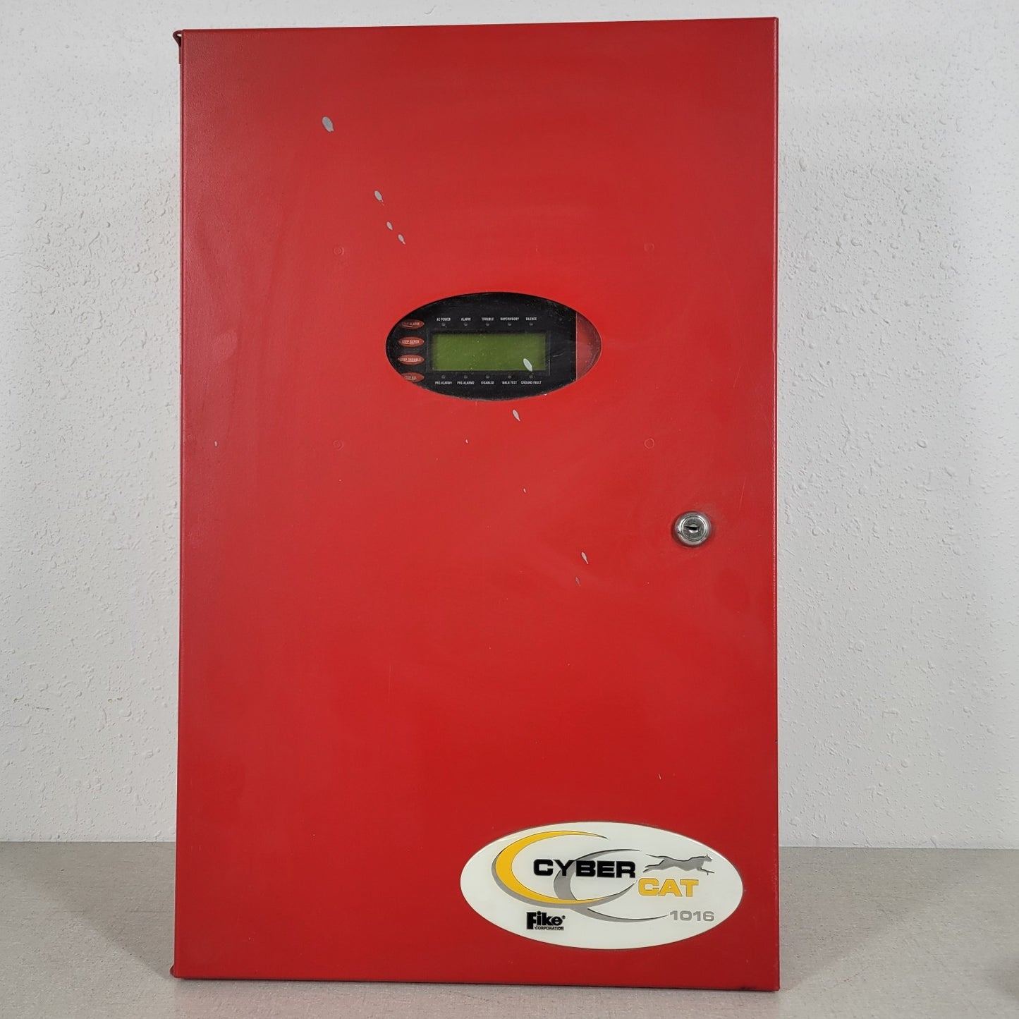 Fike Protection 10-2525 Fire Alarm System Control Panel Cabinet Cyber Cat 254