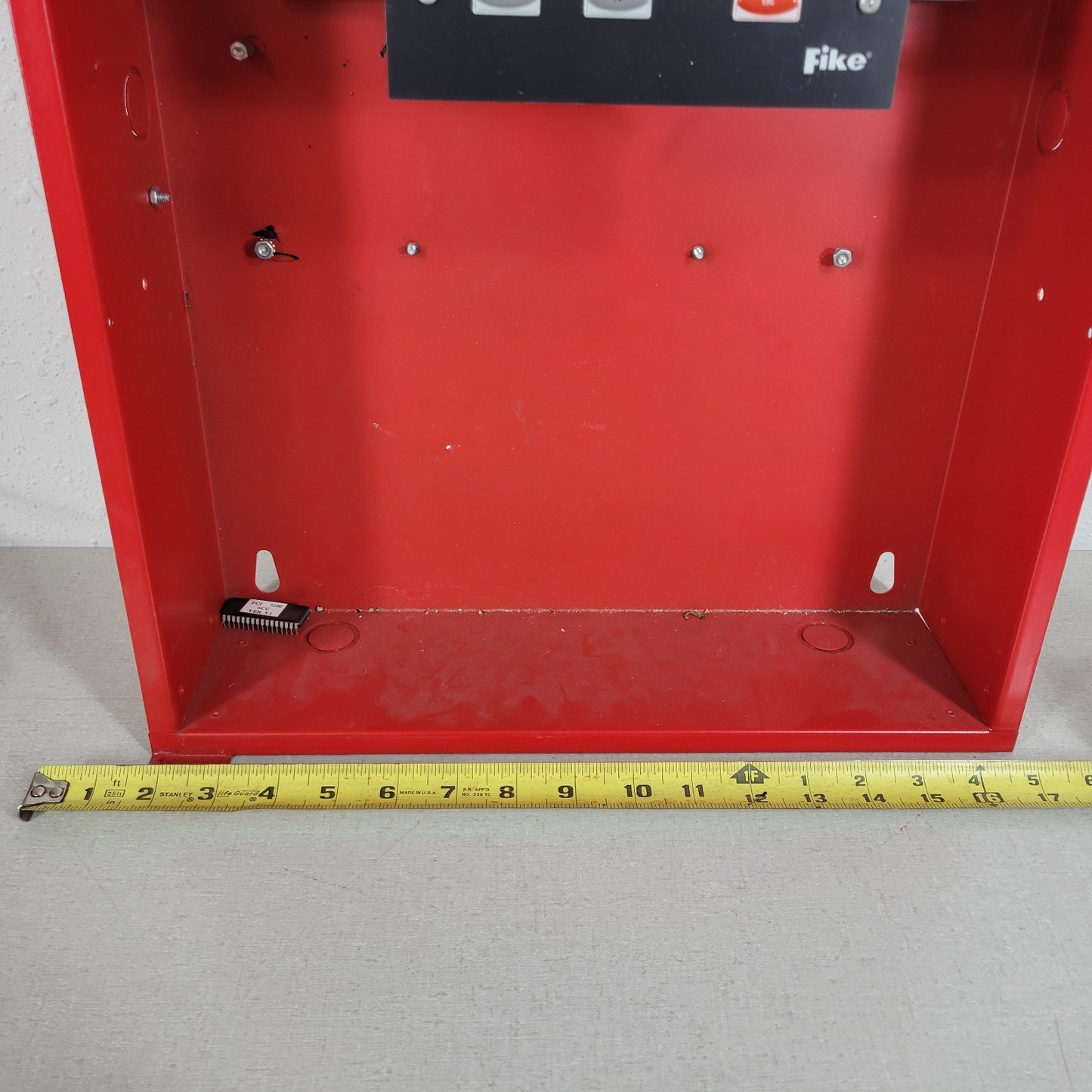 Fike Protection 10-2525 Fire Alarm System Control Panel Cabinet Cyber Cat 254
