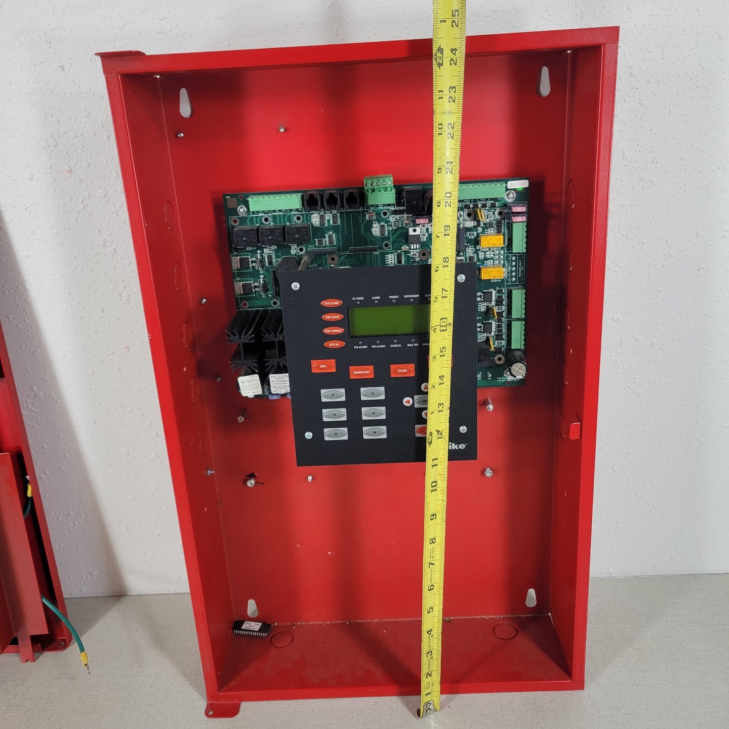 Fike Protection 10-2525 Fire Alarm System Control Panel Cabinet Cyber Cat 254