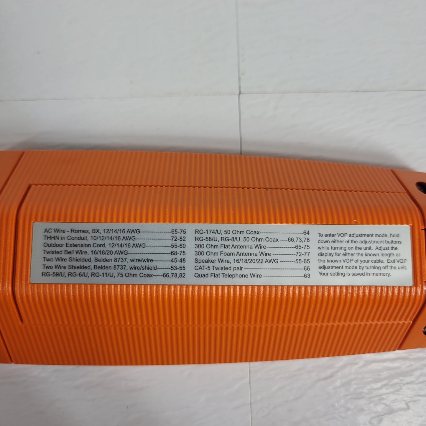 Jovial Test Equipment 1001 Short Stop Cable Fault Finder Input Protected 250VAC