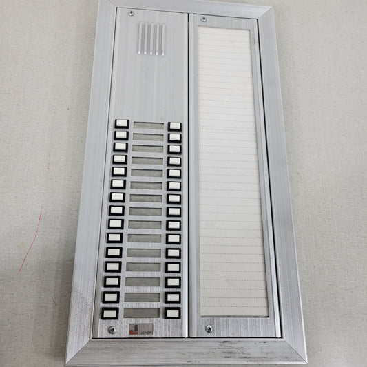 Jeron Institutional InOut Access Panel Door Entry Call Panel Buzz Buzzer 30-Slot