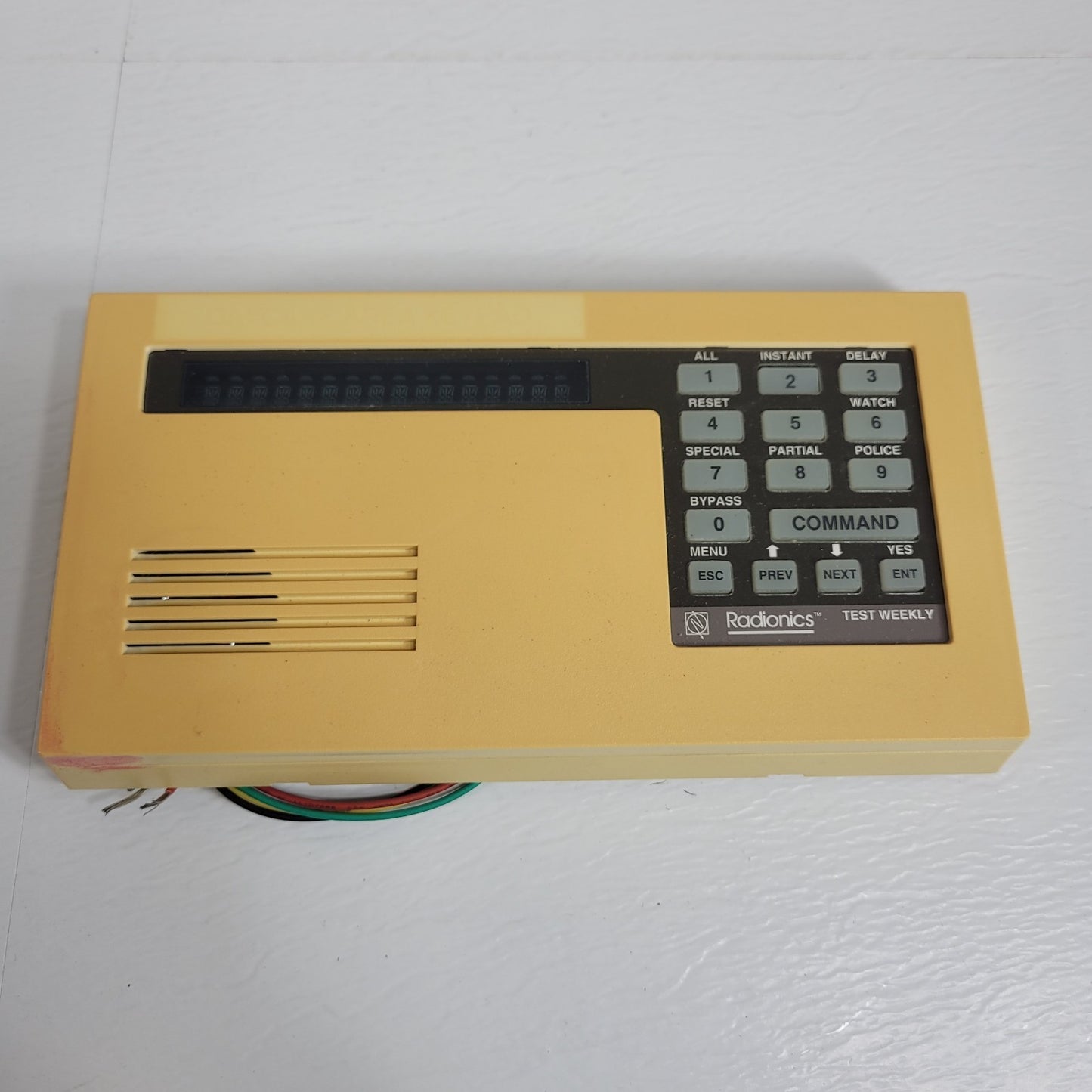 Bosch Radionics D1255 Alpha Numeric Command Center Alarm Keypad