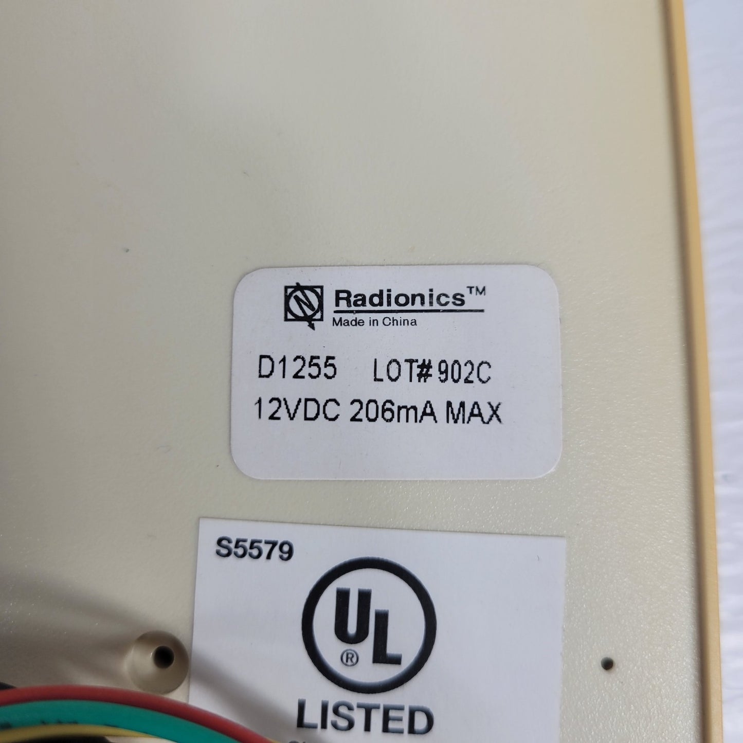 Bosch Radionics D1255 Alpha Numeric Command Center Alarm Keypad