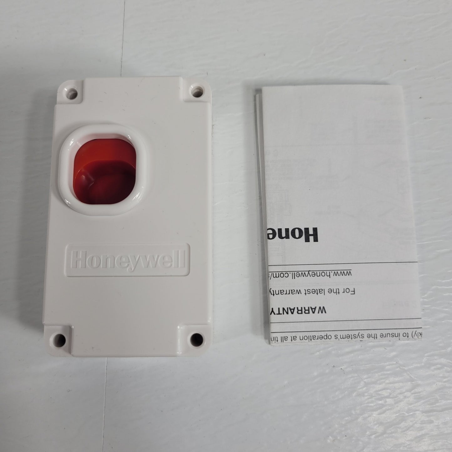 Honeywell 270R Hardwired Hold-Up Switch Quiet Operation Twin 45° Screw Terminals