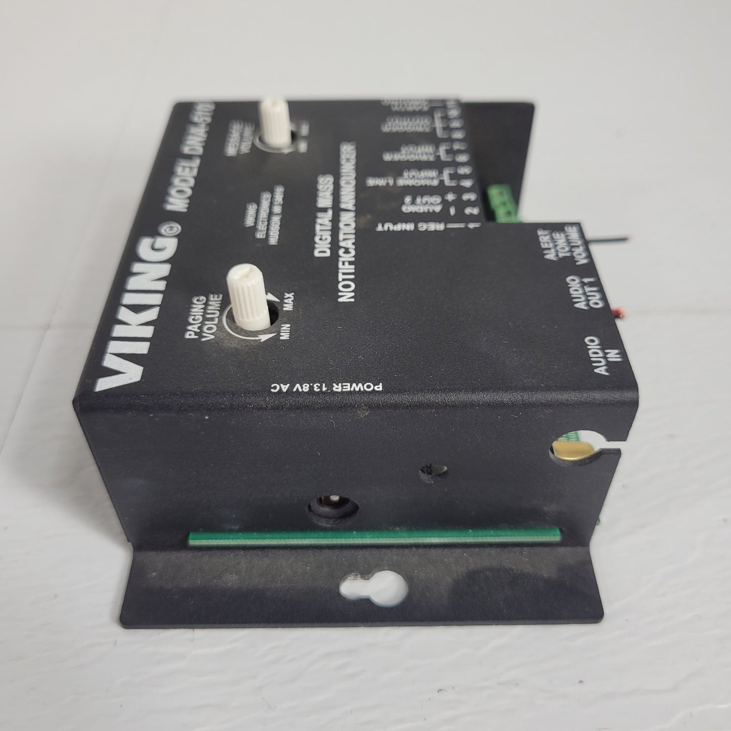 Viking Electronics DNA-510 Digital Mass Notification Announcer 13.8V AC
