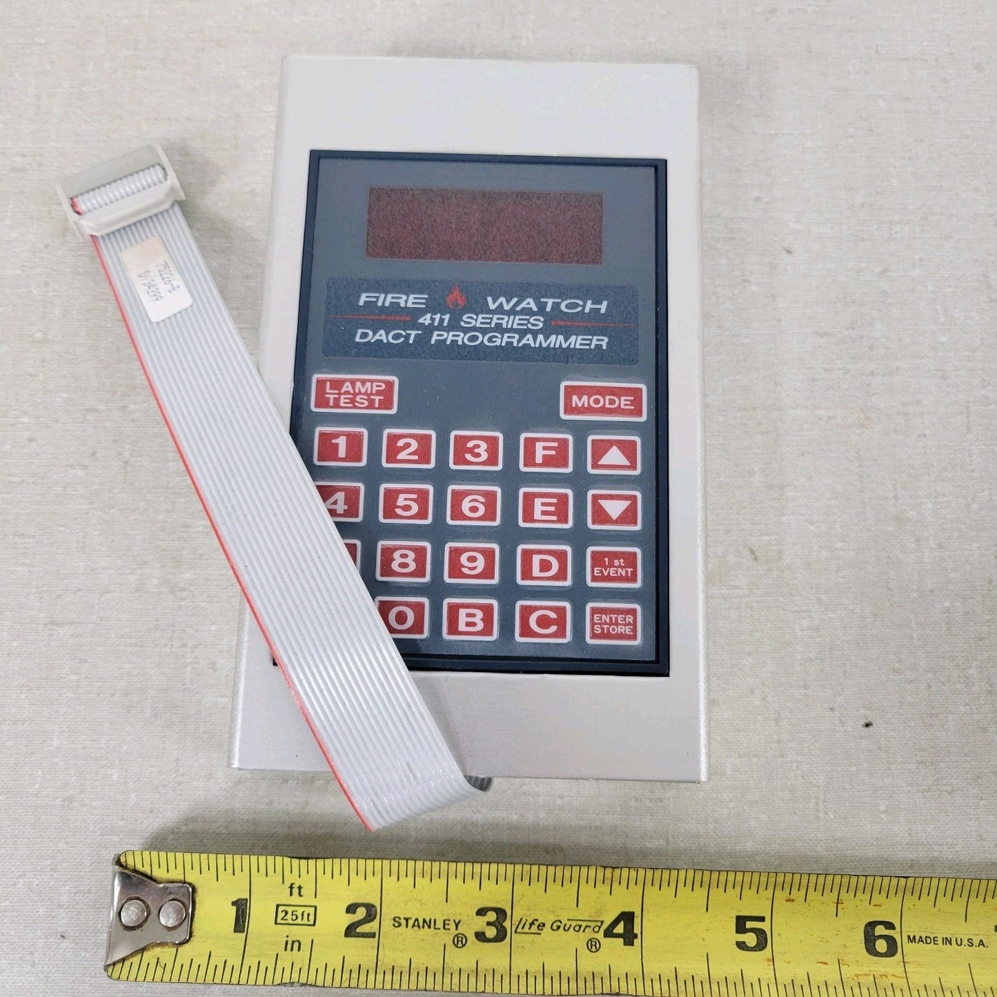 Fire-Lite PRO-411 UD DACT Handheld Programmer Fire Alarm With Documentation