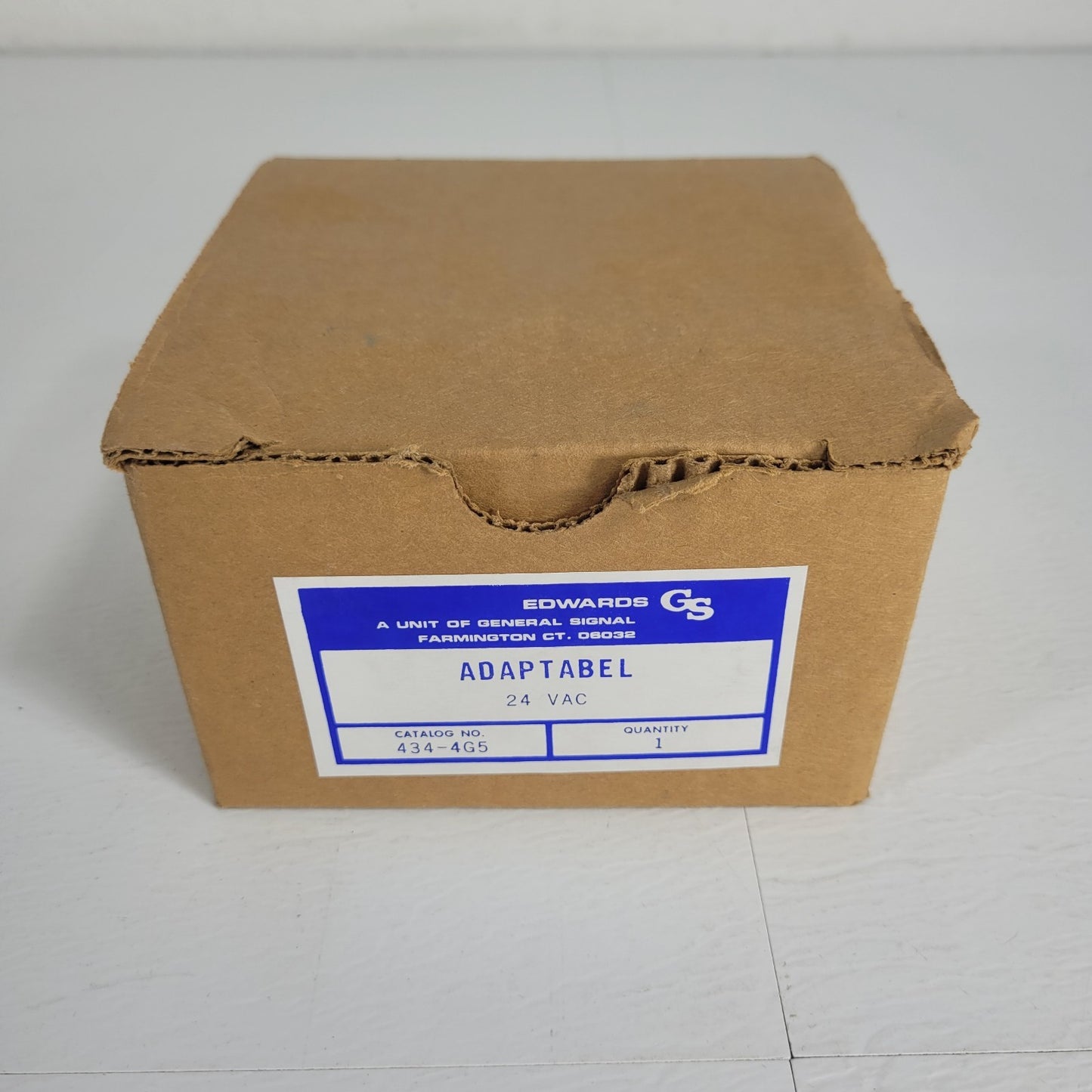 Edwards 434-4G5 Adaptabel Alarm Bell 24 VAC 50/60Hz Audible Signal Appliance