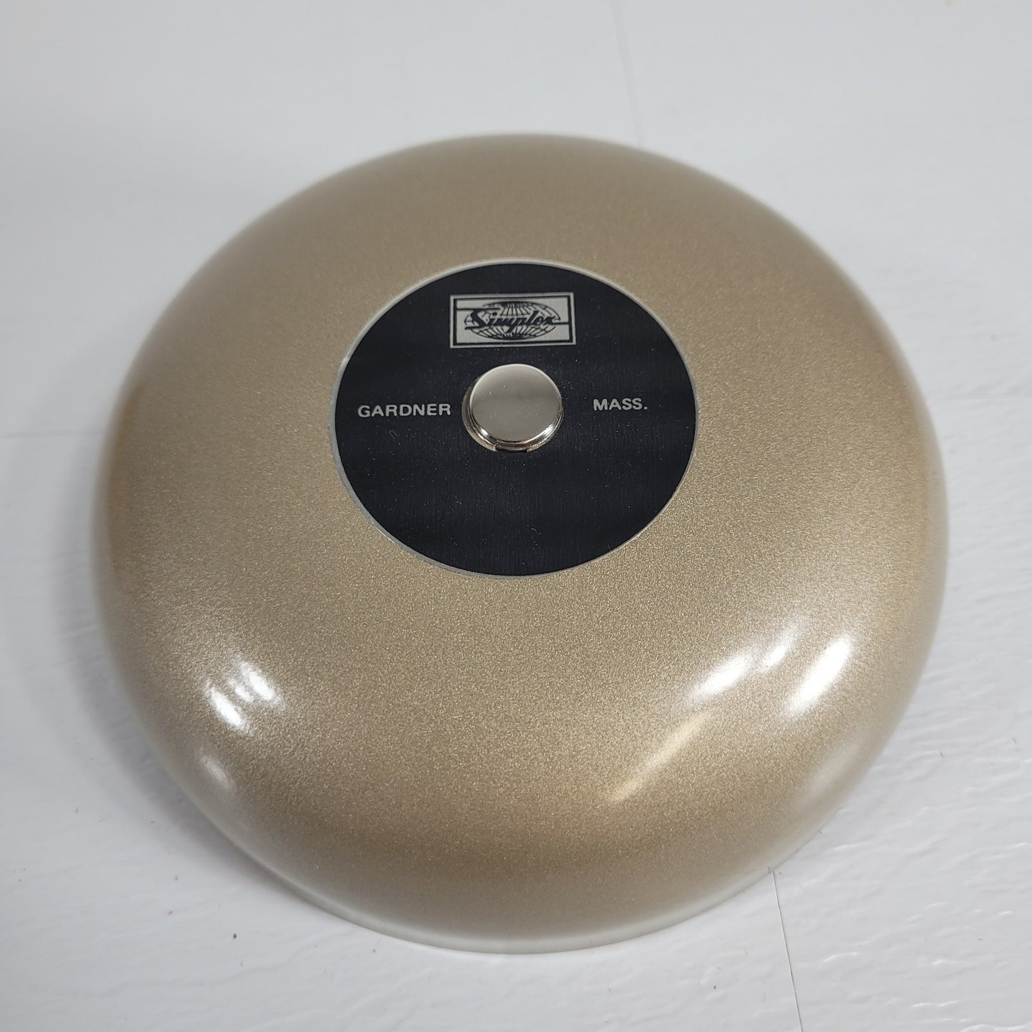 Simplex 624-502 6" Beige Gong Type 7 Bell - Dome Only, No Ringer