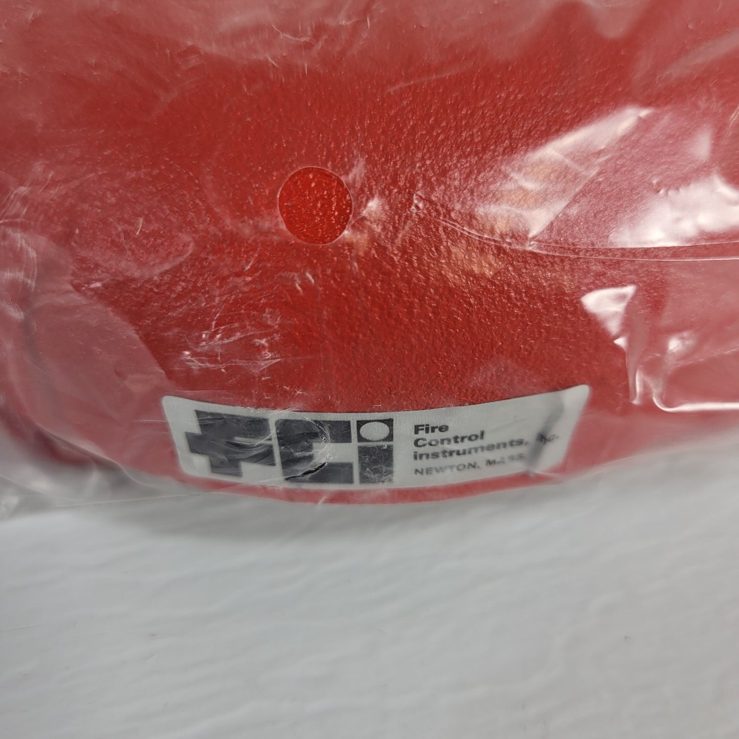 Fire Control Instruments FCI BP-24-6 Red Alarm Bell 18 to 31.2 VDC 0.063A
