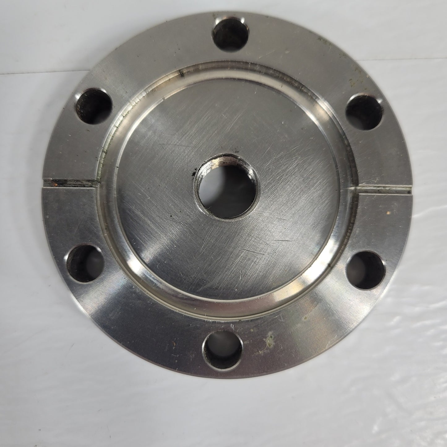 Conflat 2.75" CF DN35CF Female NPT 1/4" Threaded Flange SS Ultra High Vacuum UHV