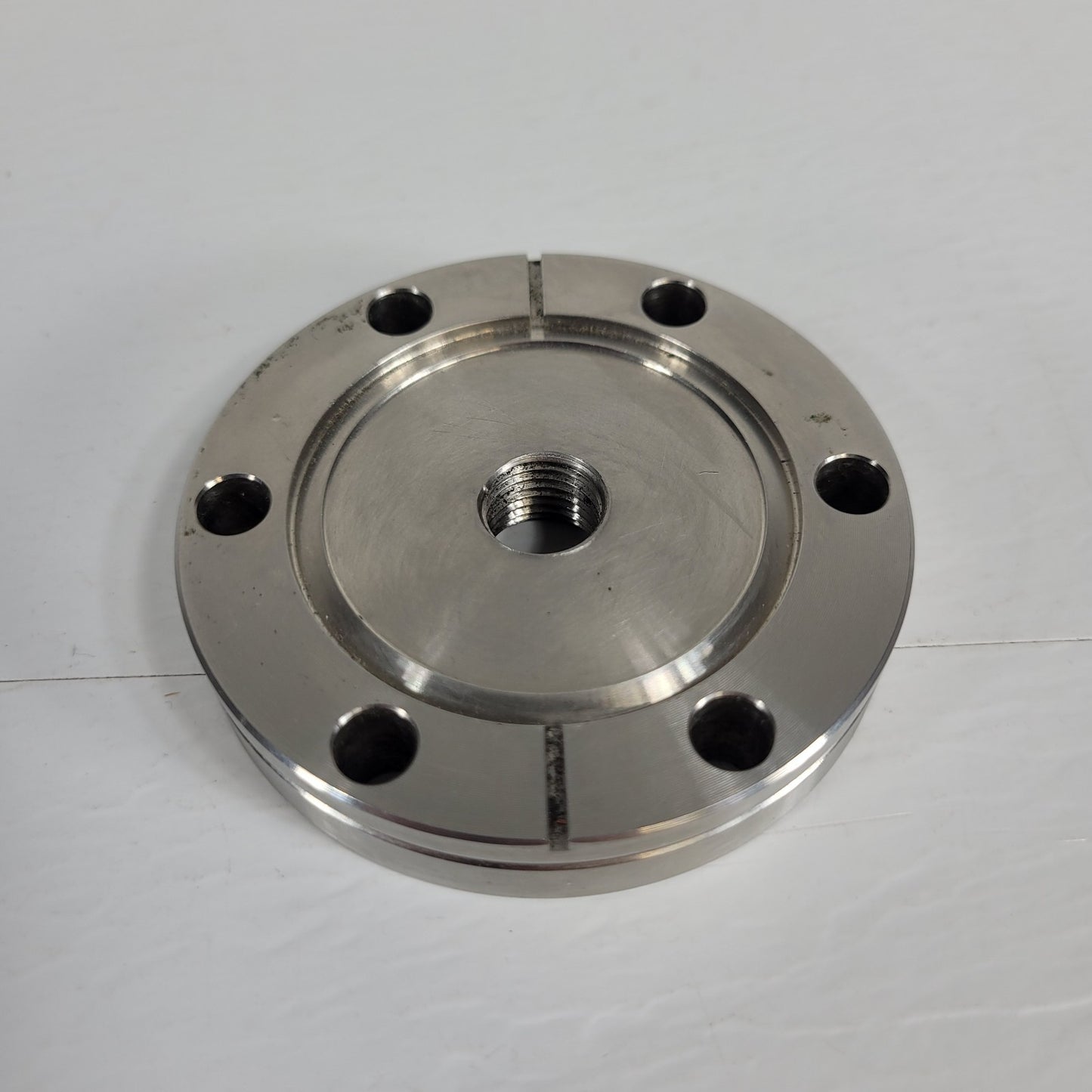Conflat 2.75" CF DN35CF Female NPT 1/4" Threaded Flange SS Ultra High Vacuum UHV