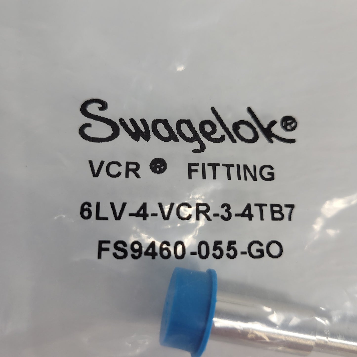 Swagelok 6LV-4-VCR-3-4TB7 VCR Face Seal Fitting Tube Adapter Gland