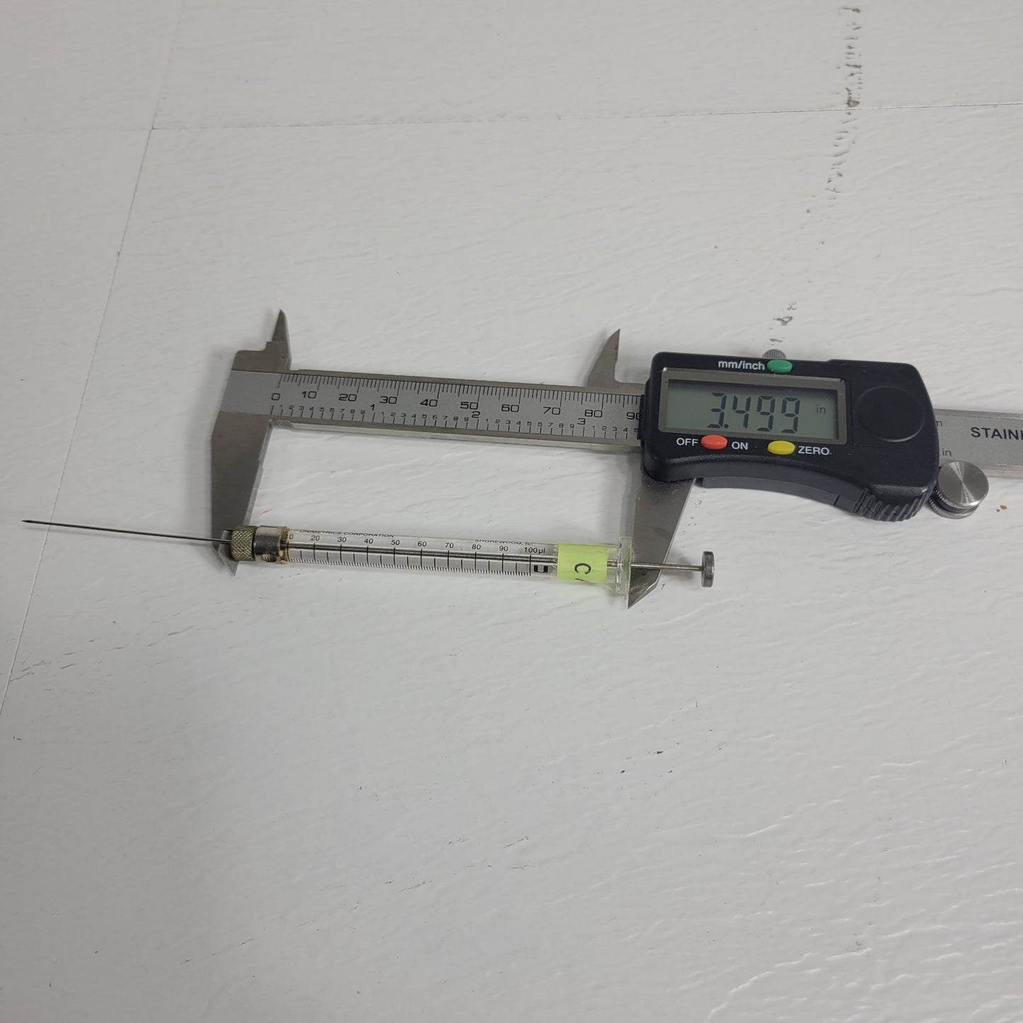 UNIMETRICS Corporation 1-TP9100R 100 µL Microliter Removable