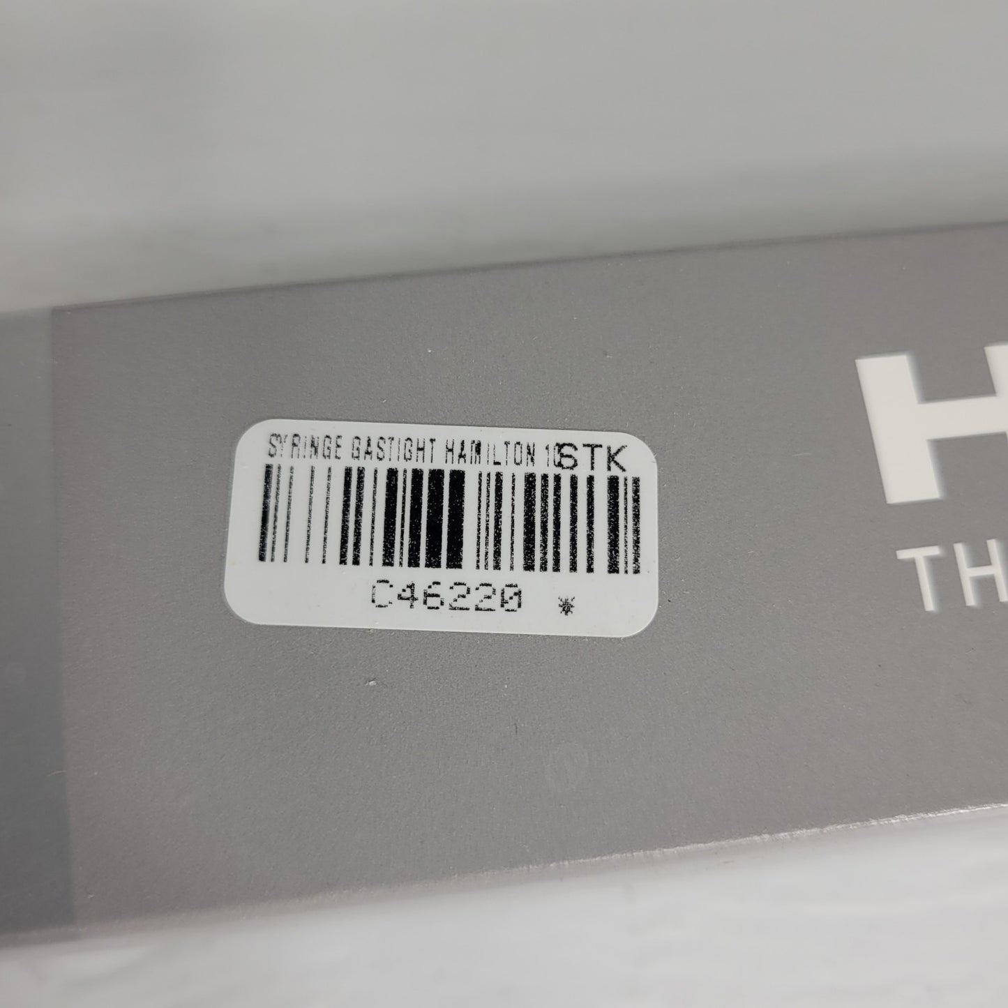 Hamilton 100 µL Microliter #1710 Removeable Gastight
