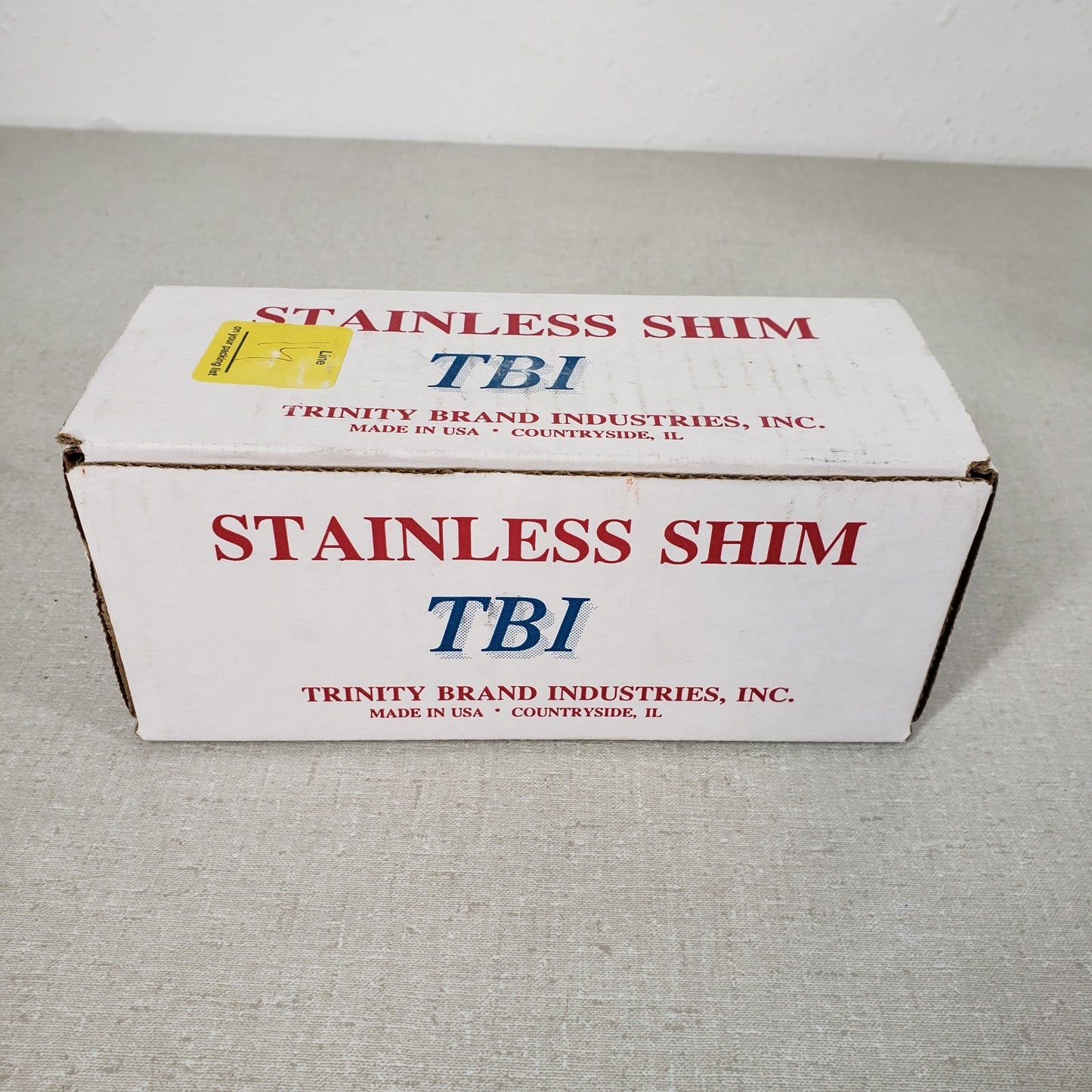 Stainless Steel Shim TBI Stock Roll 6" x 50" 0.0005" Thick 2787 SN-X