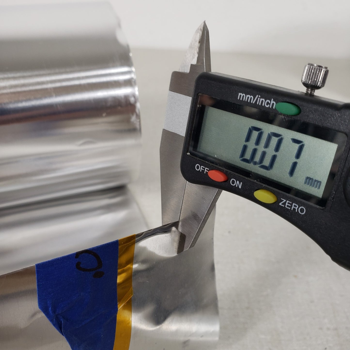 Steel Shim Stock Roll 4" x 100' 0.07mm Thick