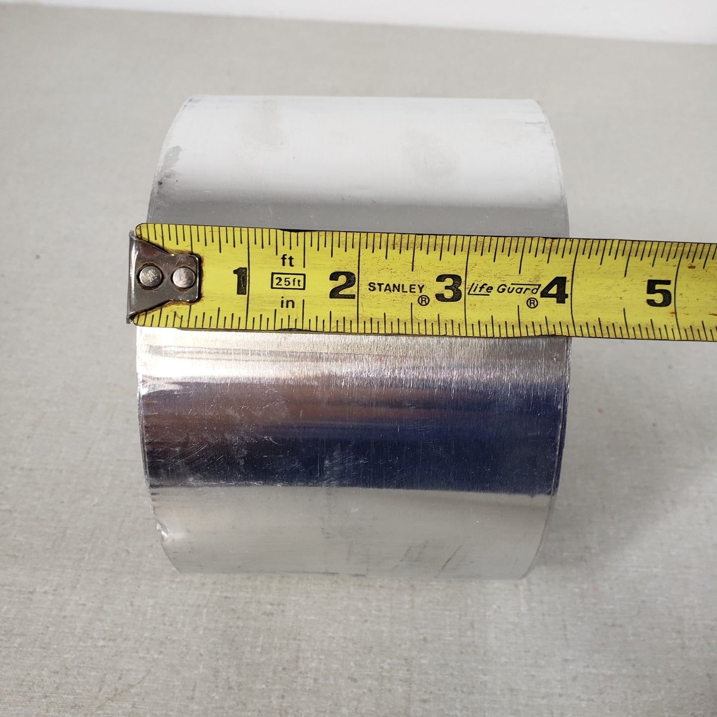 Steel Shim Stock Roll 4" x 500' 0.07mm Thick