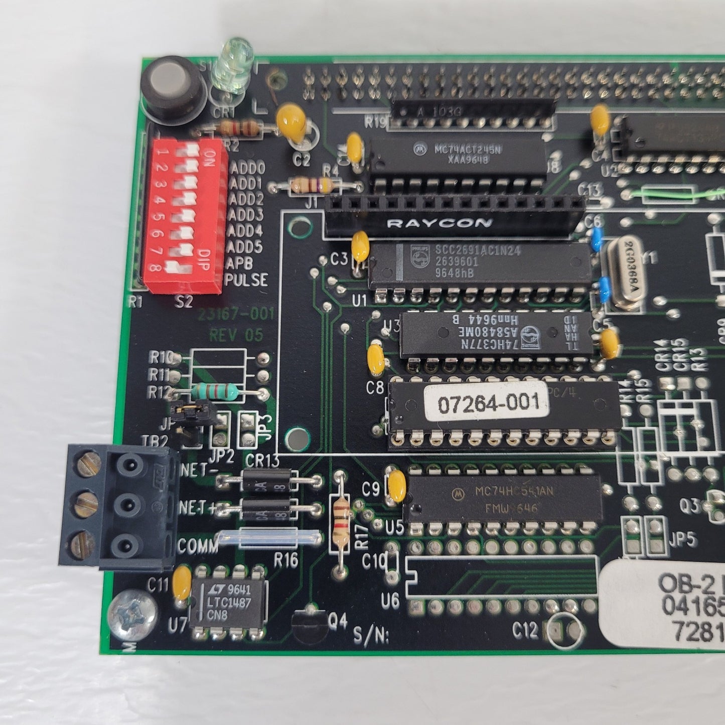 Keri Systems OB-2 Network Slave Option Board For PXL-100 Master Control System