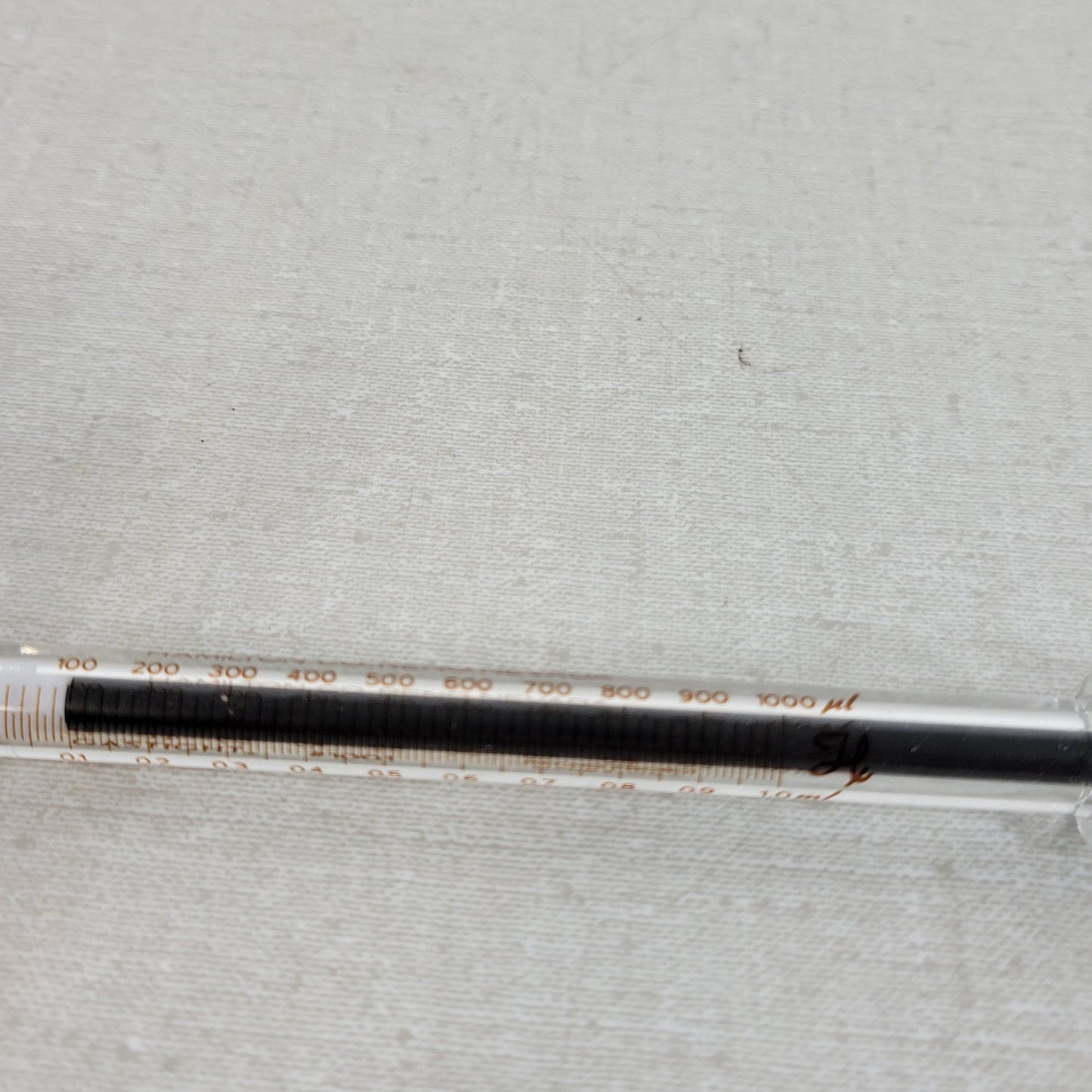 Hamilton Co 1001 1mL Removable Gastight Borosilicate Glass Plunger