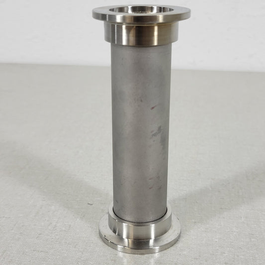 KF25 NW25 QF25 Straight Nipple 4-1/8" Length Stainless Steel Welded High Vacuum