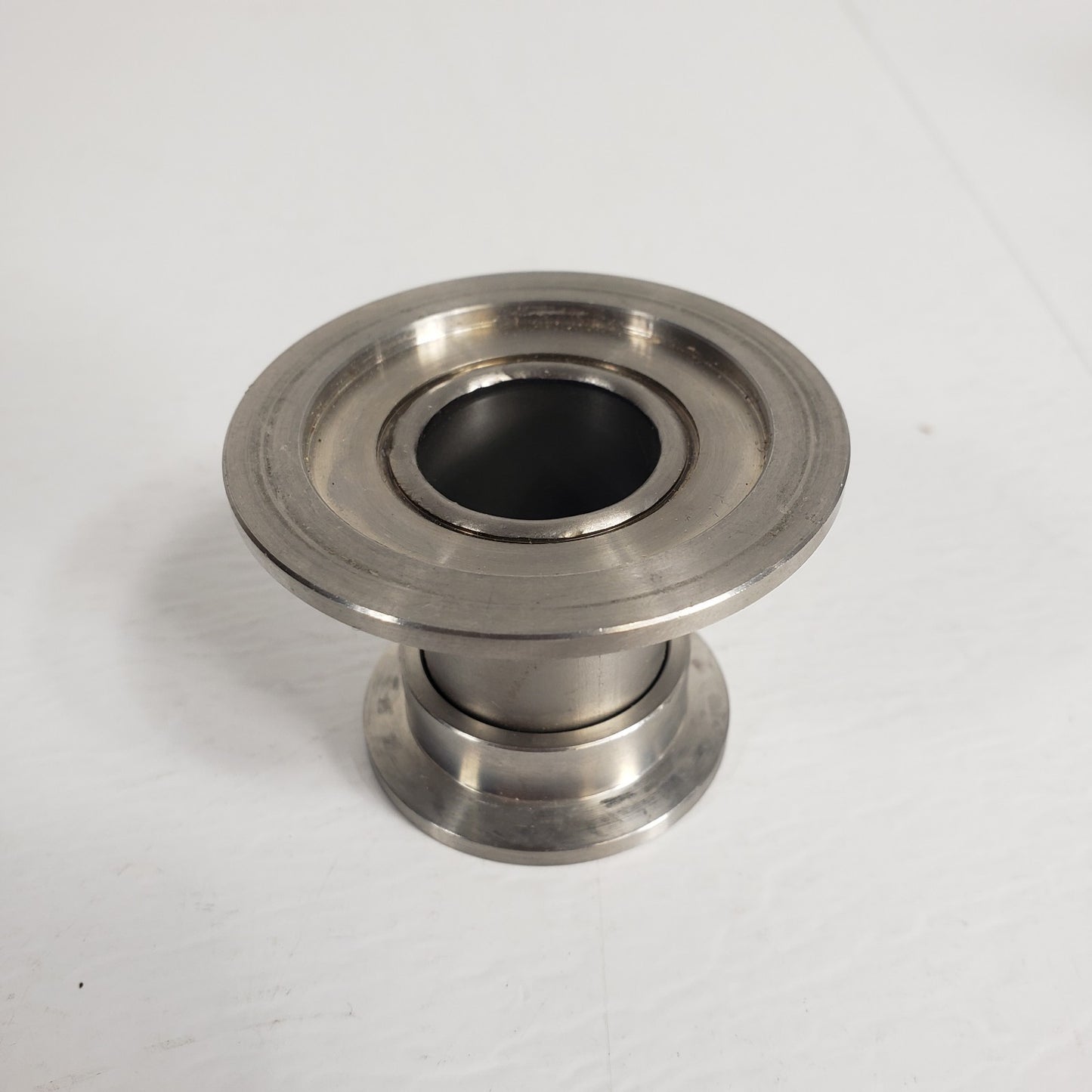 ISO KF25 NW25 Adapter Flange to KF40 NW40 Stainless Steel Full Nipple Reducer