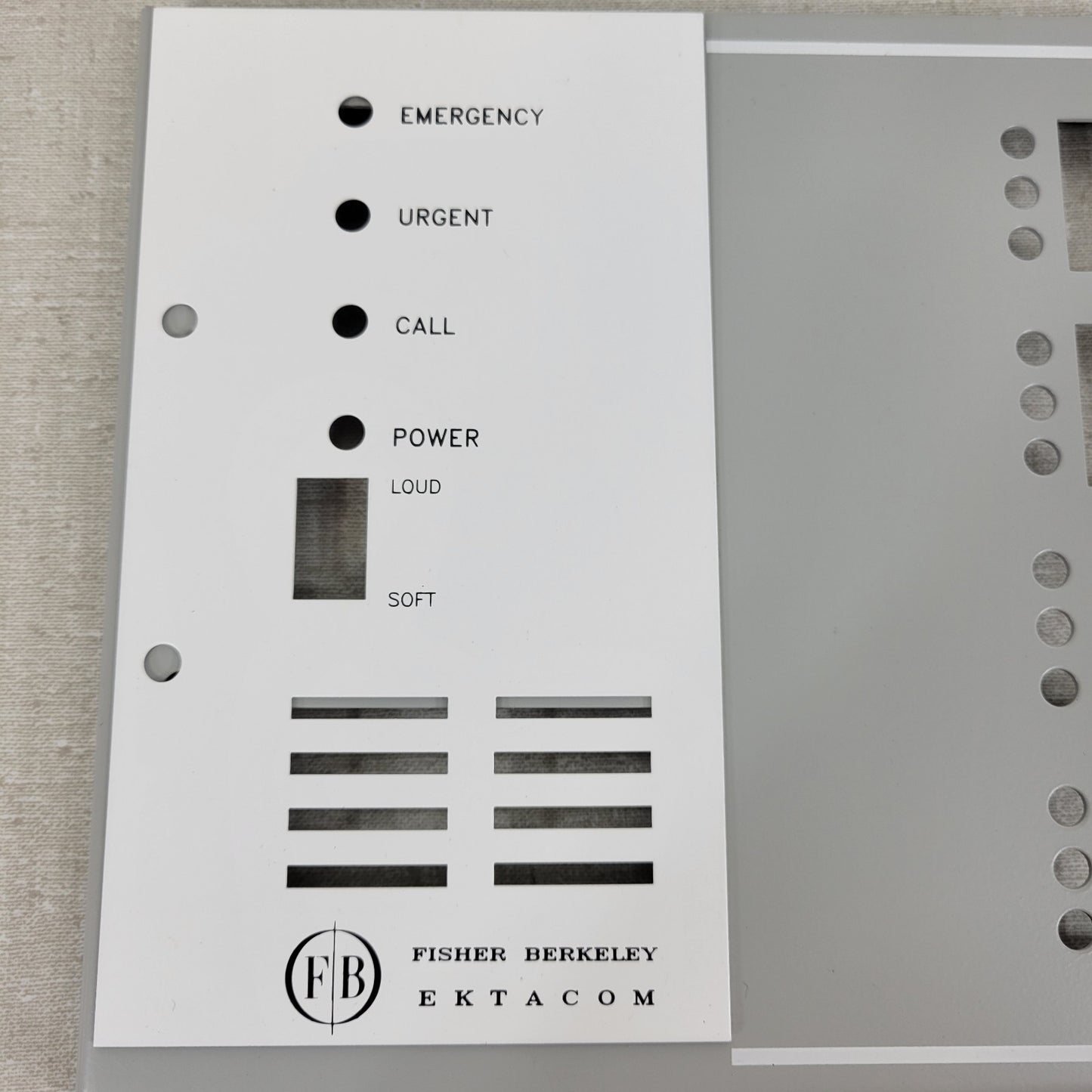 Fisher Berkeley EKTACOM MMC HVA-2404 Hospital Signaling Equipment Master Station