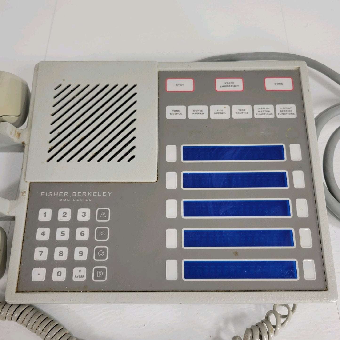 Fischer Berkeley HPCM-20 B09071-01 MMC Hospital Signaling Equipment Phone