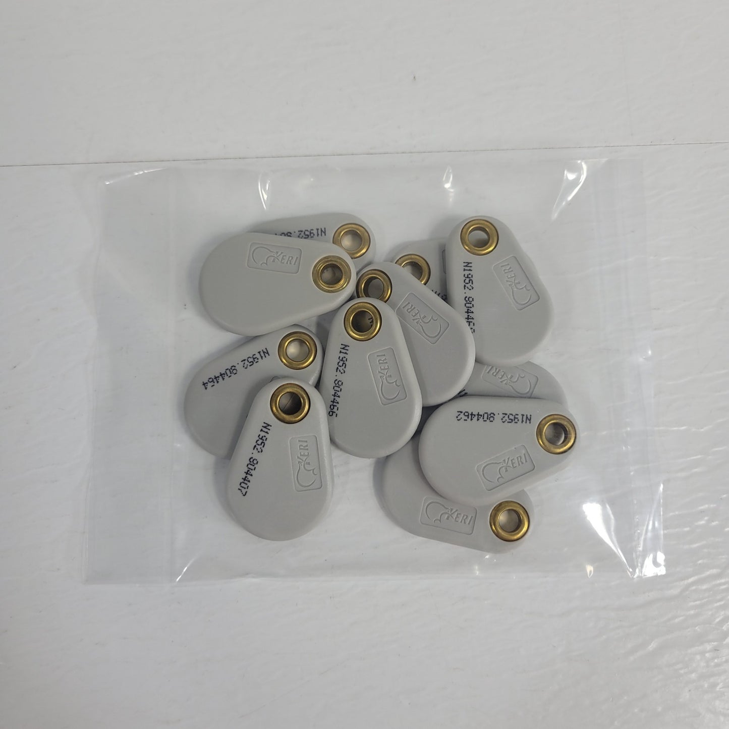 *Lot of 10* KERI SYSTEMS NXT-K Proximity Key Fob Keyless Access Keysets N 125kHz