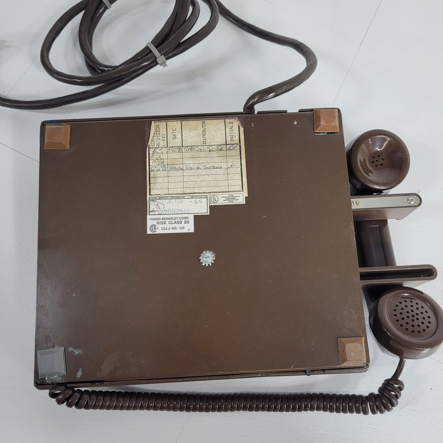 Fischer Berkeley HPCM-10B B09000-11 MMC Series Hospital Signaling Equipment