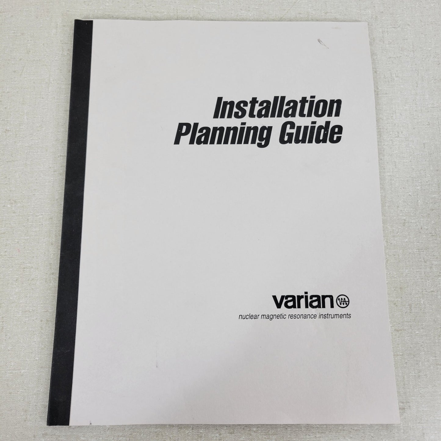 Varian NMR Nuclear Magnetic Resonance Spectrometer Manual Collection v5.1 v6.1C