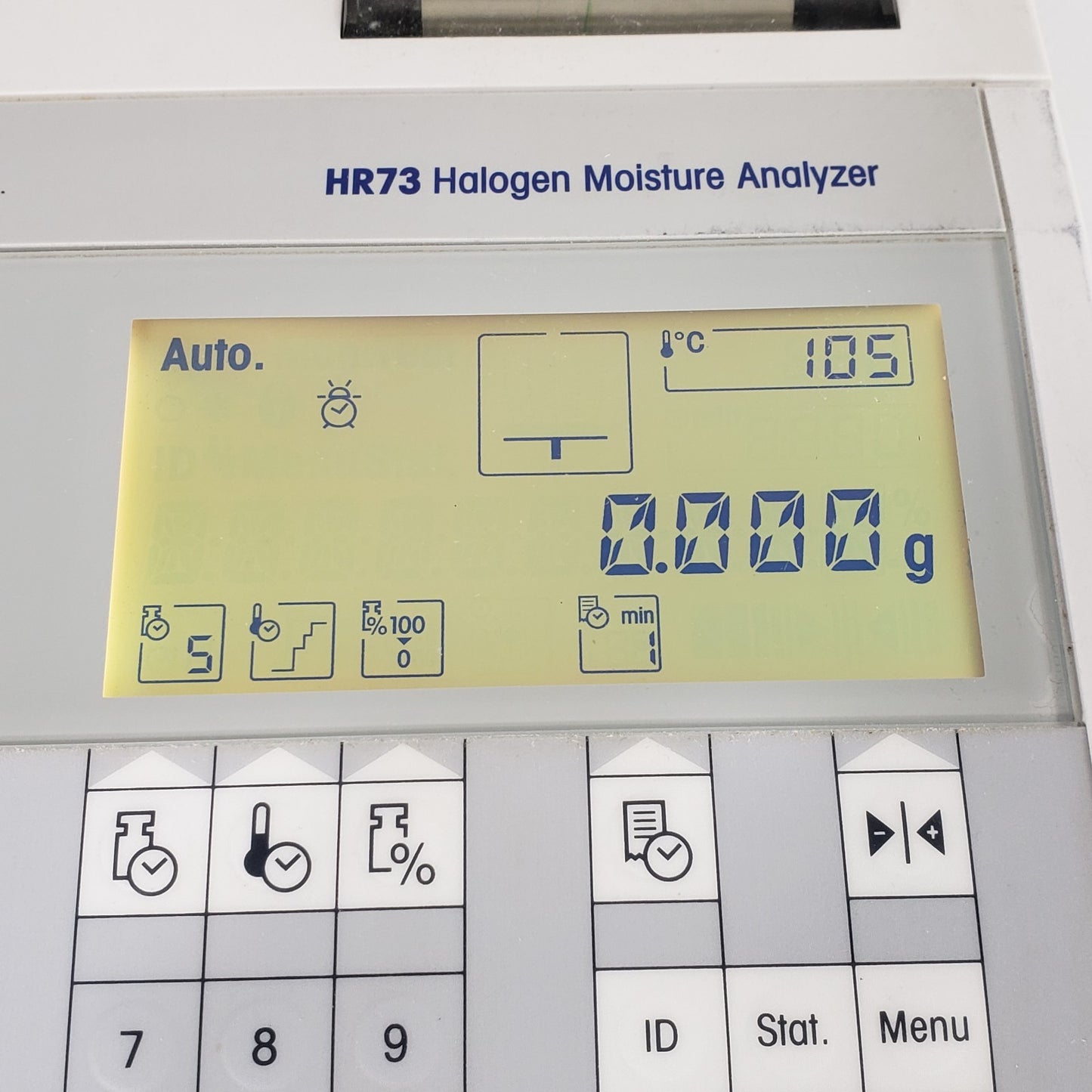 Mettler Toledo HR73-P Halogen Moisture Analyzer Sample Heater with Cable