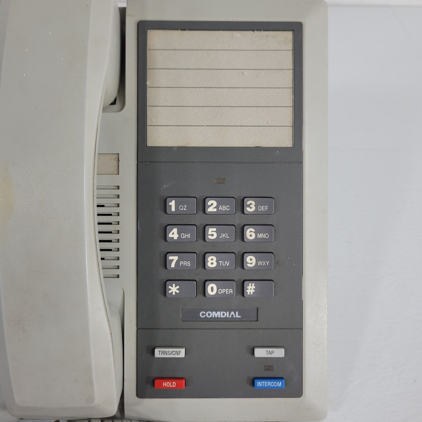 Comdial 8101N-PT Telephone Equipment Platinum Grey Classic Single Line Phone