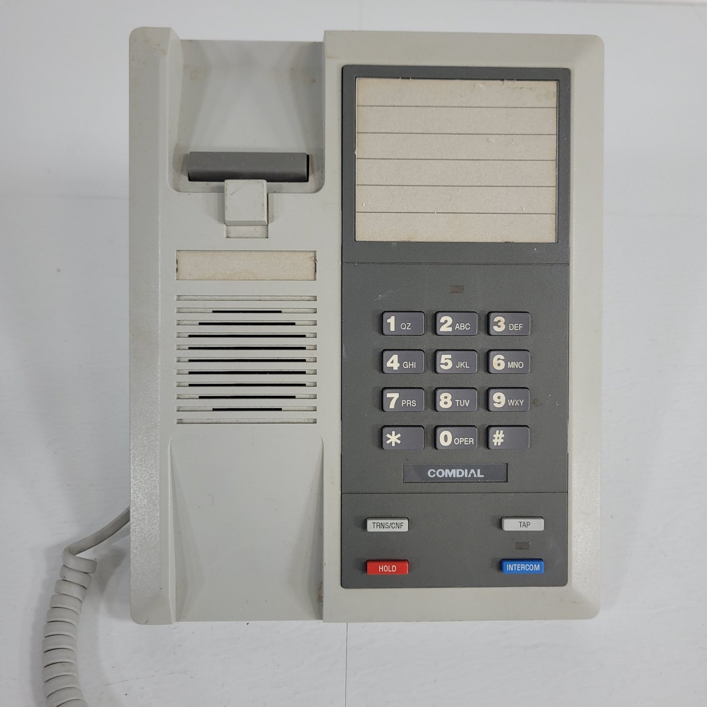 Comdial 8101N-PT Telephone Equipment Platinum Grey Classic Single Line Phone