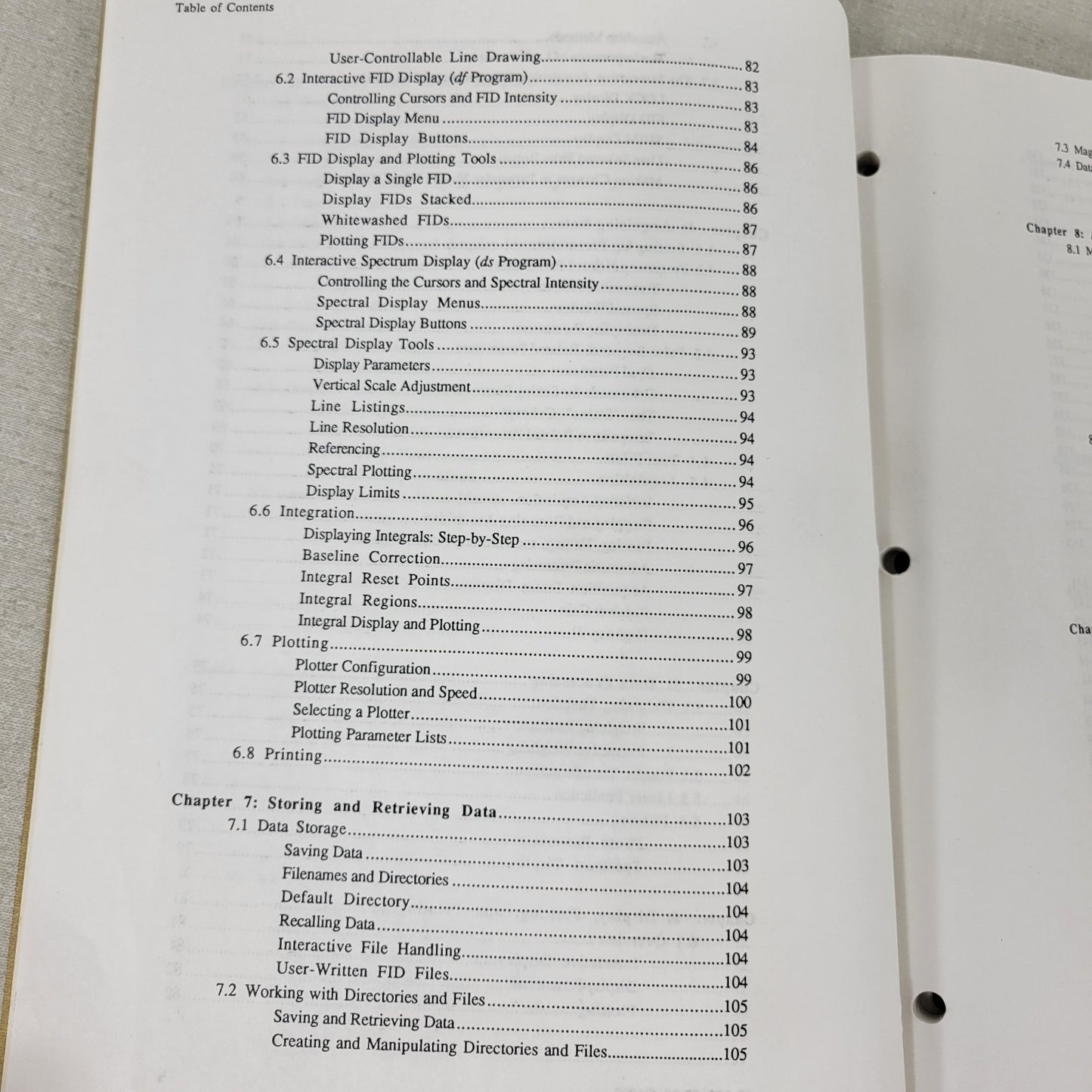 Varian NMR Spectrometer System Administration Operation Manual Rev C1189 C1090
