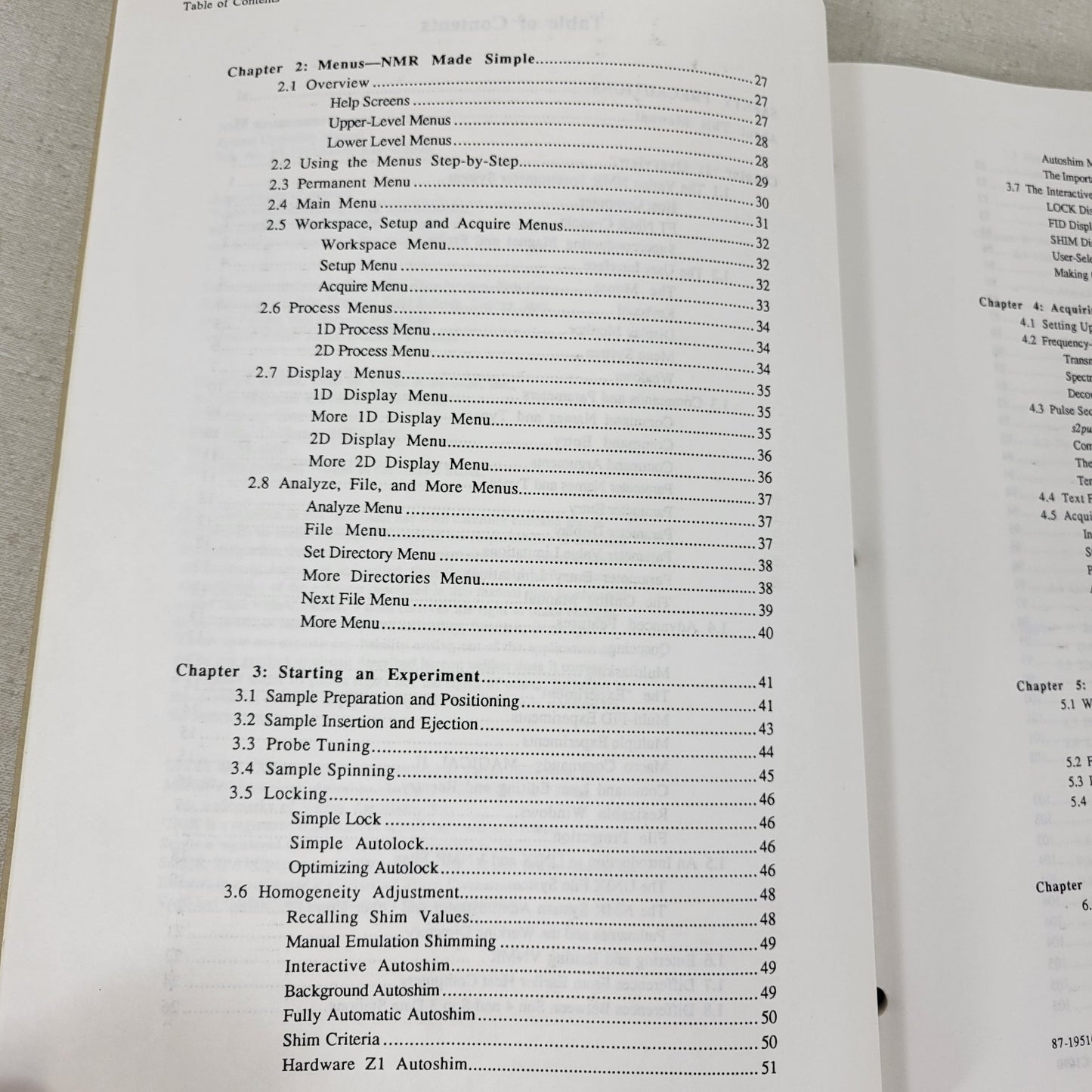 Varian NMR Spectrometer System Administration Operation Manual Rev C1189 C1090