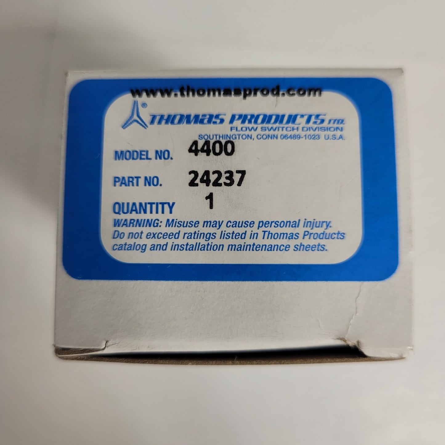 Thomas Products 4400 24237 Level Switch 1/2" MNPT External Tank Mount