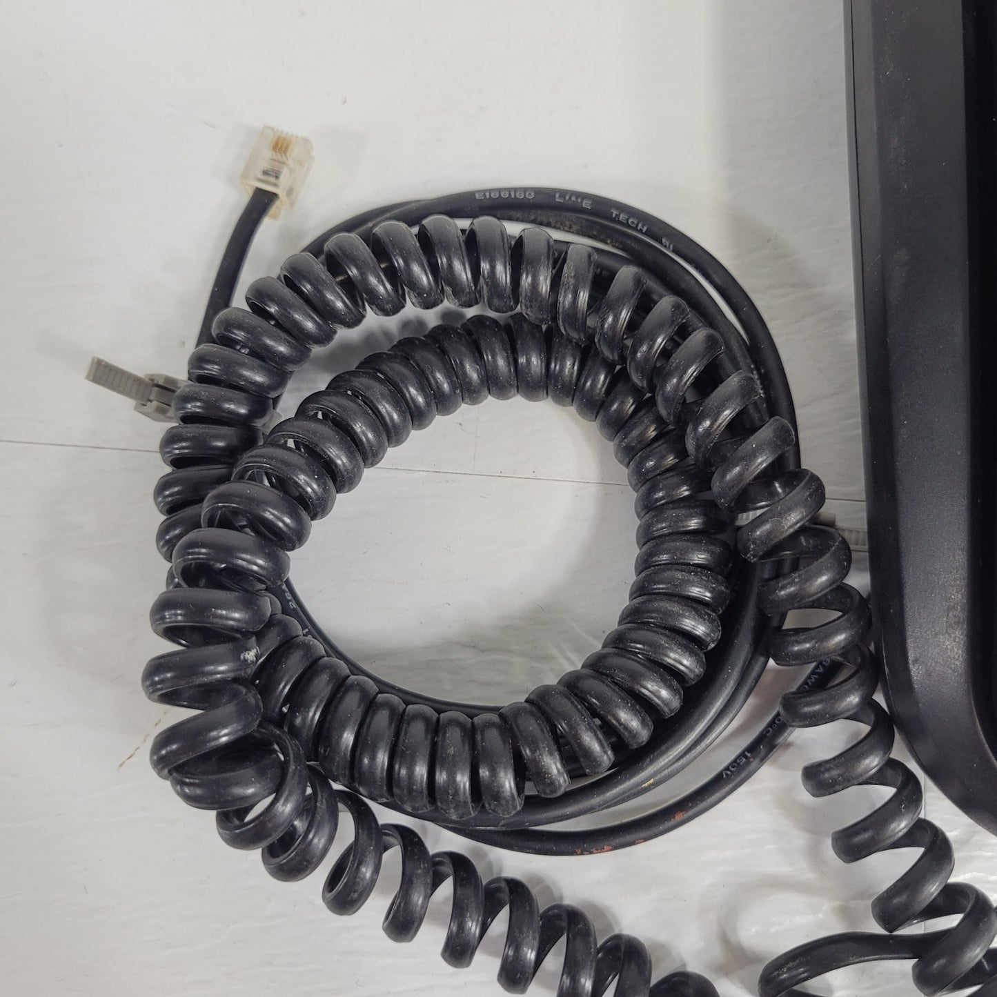 General Electric 29255GE2-B Memory Phone Black Corded Wall Mount 3027RB